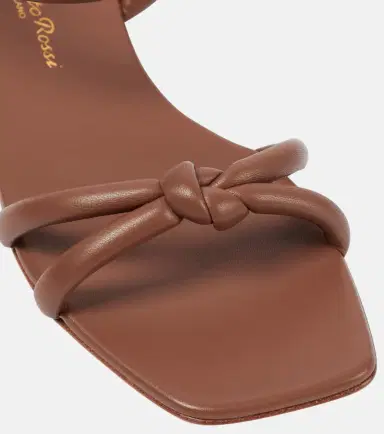 Gianvito Rossi Juno leather sandals | Thumbnail 2 Gianvito Rossi Juno leather sandals | Thumbnail 2