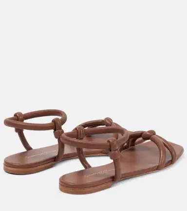 Gianvito Rossi Juno leather sandals | Thumbnail 4 Gianvito Rossi Juno leather sandals | Thumbnail 4