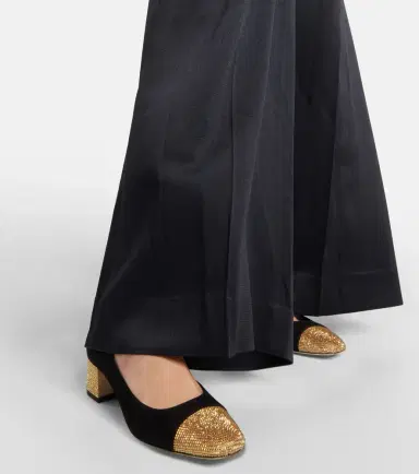 René Caovilla Bonnie embellished suede pumps | Thumbnail 6 René Caovilla Bonnie embellished suede pumps | Thumbnail 6