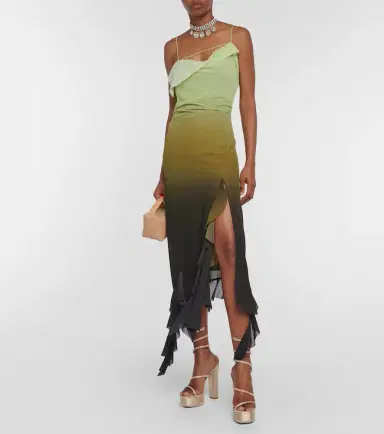 René Caovilla Embellished satin platform sandals | Thumbnail 5 René Caovilla Embellished satin platform sandals | Thumbnail 5