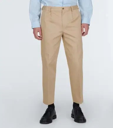Junya Watanabe Cotton gabardine straight pants | Thumbnail 3 Junya Watanabe Cotton gabardine straight pants | Thumbnail 3