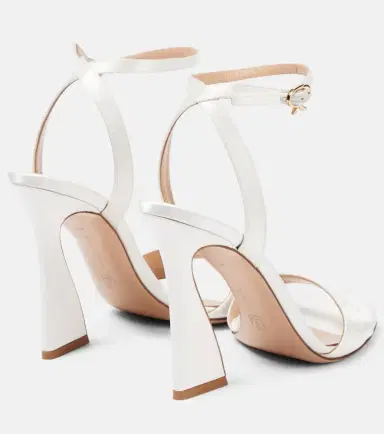 Gianvito Rossi Aura satin sandals | Thumbnail 2 Gianvito Rossi Aura satin sandals | Thumbnail 2
