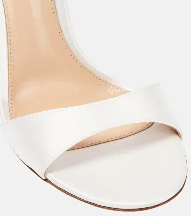 Gianvito Rossi Aura satin sandals | Thumbnail 3 Gianvito Rossi Aura satin sandals | Thumbnail 3