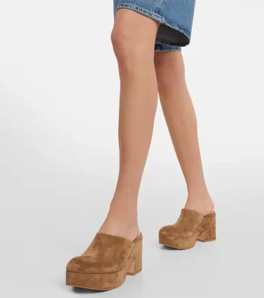 Gianvito Rossi Lyss suede platform mules | Thumbnail 5 Gianvito Rossi Lyss suede platform mules | Thumbnail 5