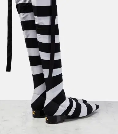 Dolce & Gabbana Portofino striped over-the-knee boots | Thumbnail 2 Dolce & Gabbana Portofino striped over-the-knee boots | Thumbnail 2