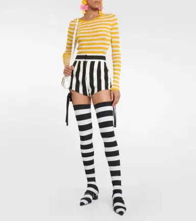 Dolce & Gabbana Portofino striped over-the-knee boots | Thumbnail 6 Dolce & Gabbana Portofino striped over-the-knee boots | Thumbnail 6