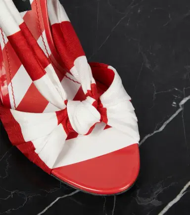 Dolce & Gabbana Portofino 105 striped sandals | Thumbnail 2 Dolce & Gabbana Portofino 105 striped sandals | Thumbnail 2