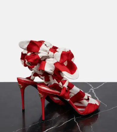Dolce & Gabbana Portofino 105 striped sandals | Thumbnail 3 Dolce & Gabbana Portofino 105 striped sandals | Thumbnail 3