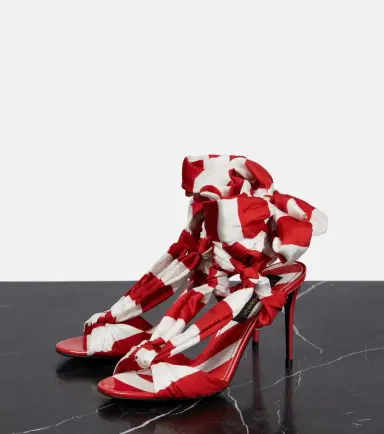 Dolce & Gabbana Portofino 105 striped sandals | Thumbnail 4 Dolce & Gabbana Portofino 105 striped sandals | Thumbnail 4