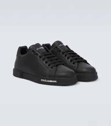 Dolce & Gabbana Logo leather sneakers | Thumbnail 2 Dolce & Gabbana Logo leather sneakers | Thumbnail 2