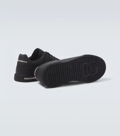 Dolce & Gabbana Logo leather sneakers | Thumbnail 3 Dolce & Gabbana Logo leather sneakers | Thumbnail 3