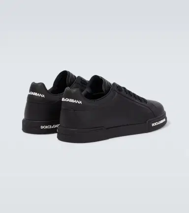 Dolce & Gabbana Logo leather sneakers | Thumbnail 5 Dolce & Gabbana Logo leather sneakers | Thumbnail 5