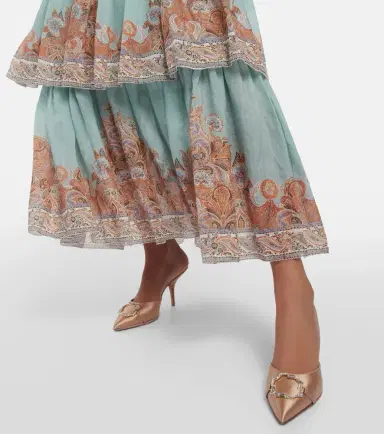 Malone Souliers Missy 85 embellished satin mules | Thumbnail 5 Malone Souliers Missy 85 embellished satin mules | Thumbnail 5