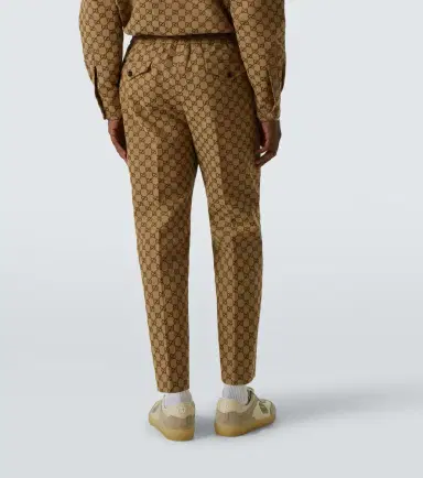 Gucci GG Supreme cotton-blend pants | Thumbnail 5 Gucci GG Supreme cotton-blend pants | Thumbnail 5