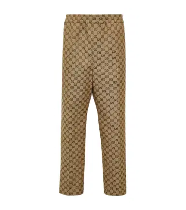Gucci GG Supreme cotton-blend pants | Thumbnail 1 Gucci GG Supreme cotton-blend pants | Thumbnail 1