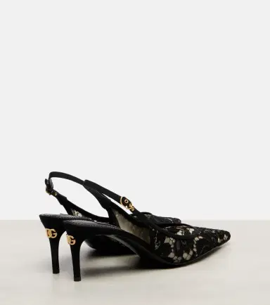Dolce & Gabbana Lace slingback pumps | Thumbnail 5 Dolce & Gabbana Lace slingback pumps | Thumbnail 5