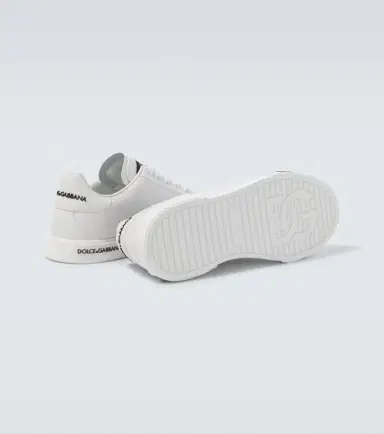 Dolce & Gabbana Logo leather sneakers | Thumbnail 4 Dolce & Gabbana Logo leather sneakers | Thumbnail 4