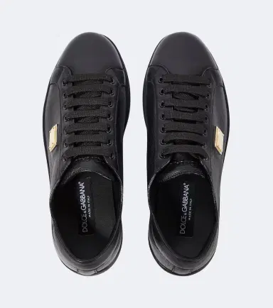 Dolce & Gabbana Saint Tropez low-top leather sneakers | Thumbnail 2 Dolce & Gabbana Saint Tropez low-top leather sneakers | Thumbnail 2