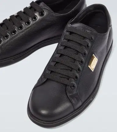 Dolce & Gabbana Saint Tropez low-top leather sneakers | Thumbnail 3 Dolce & Gabbana Saint Tropez low-top leather sneakers | Thumbnail 3