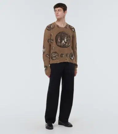 Dolce & Gabbana Saint Tropez low-top leather sneakers | Thumbnail 7 Dolce & Gabbana Saint Tropez low-top leather sneakers | Thumbnail 7