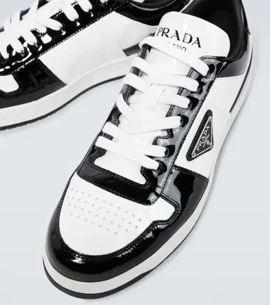 Prada Downtown leather low-top sneakers | Thumbnail 3 Prada Downtown leather low-top sneakers | Thumbnail 3
