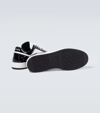 Prada Downtown leather low-top sneakers | Thumbnail 6 Prada Downtown leather low-top sneakers | Thumbnail 6