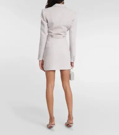 Alessandra Rich Embellished tweed miniskirt | Thumbnail 2 Alessandra Rich Embellished tweed miniskirt | Thumbnail 2