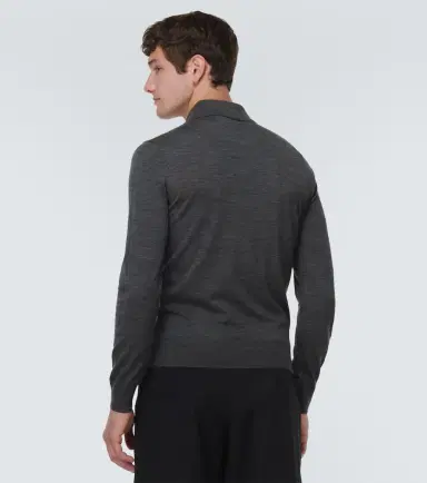 Tom Ford Wool polo shirt | Thumbnail 4 Tom Ford Wool polo shirt | Thumbnail 4