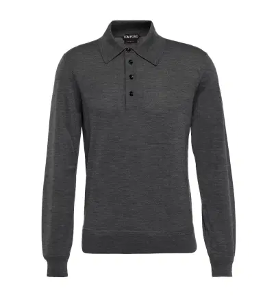 Tom Ford Wool polo shirt | Thumbnail 1 Tom Ford Wool polo shirt | Thumbnail 1