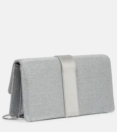 Manolo Blahnik Capri Glitter embellished clutch | Thumbnail 3 Manolo Blahnik Capri Glitter embellished clutch | Thumbnail 3