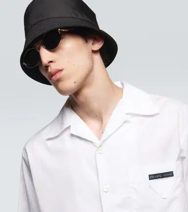 Prada Logo oval sunglasses | Thumbnail 5 Prada Logo oval sunglasses | Thumbnail 5