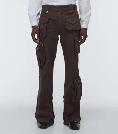 Dolce & Gabbana Mid-rise straight cargo pants | Thumbnail 2 Dolce & Gabbana Mid-rise straight cargo pants | Thumbnail 2