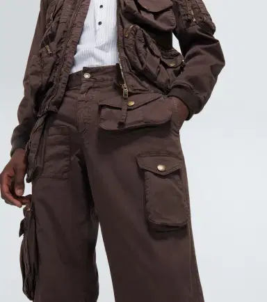 Dolce & Gabbana Mid-rise straight cargo pants | Thumbnail 5 Dolce & Gabbana Mid-rise straight cargo pants | Thumbnail 5