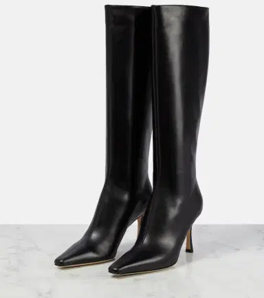 Jimmy Choo Agathe 85 leather knee-high boots | Thumbnail 4 Jimmy Choo Agathe 85 leather knee-high boots | Thumbnail 4