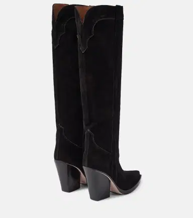 Paris Texas El Dorado suede cowboy boots | Thumbnail 2 Paris Texas El Dorado suede cowboy boots | Thumbnail 2