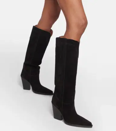 Paris Texas El Dorado suede cowboy boots | Thumbnail 5 Paris Texas El Dorado suede cowboy boots | Thumbnail 5