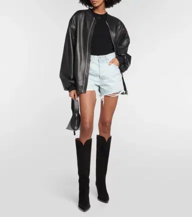 Paris Texas El Dorado suede cowboy boots | Thumbnail 6 Paris Texas El Dorado suede cowboy boots | Thumbnail 6