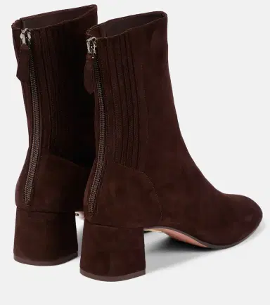 Aquazzura Saint Honore suede ankle boots | Thumbnail 4 Aquazzura Saint Honore suede ankle boots | Thumbnail 4