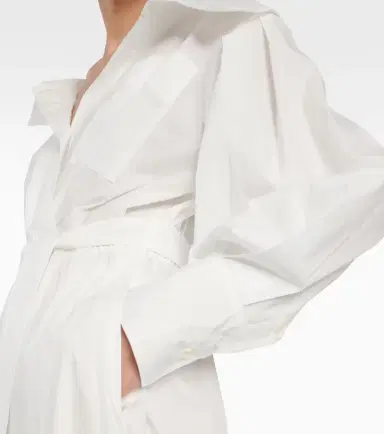Altuzarra Lyddy cotton-blend wrap dress | Thumbnail 2 Altuzarra Lyddy cotton-blend wrap dress | Thumbnail 2