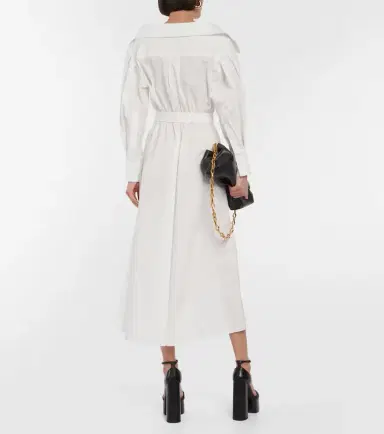 Altuzarra Lyddy cotton-blend wrap dress | Thumbnail 5 Altuzarra Lyddy cotton-blend wrap dress | Thumbnail 5