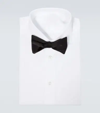 Giorgio Armani Silk bow tie | Thumbnail 3 Giorgio Armani Silk bow tie | Thumbnail 3