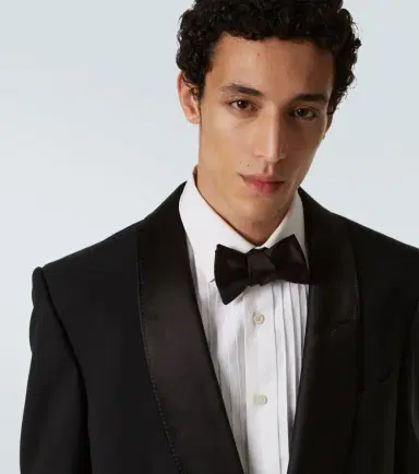 Giorgio Armani Silk bow tie | Thumbnail 4 Giorgio Armani Silk bow tie | Thumbnail 4