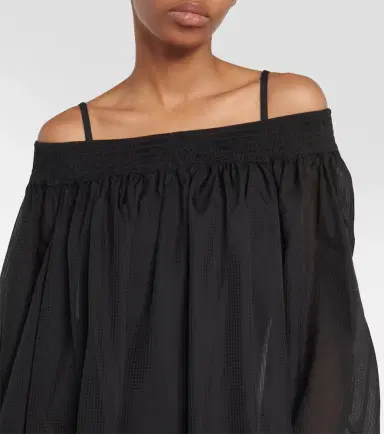 Alaia Alaïa Off-shoulder maxi dress | Thumbnail 2 Alaia Alaïa Off-shoulder maxi dress | Thumbnail 2