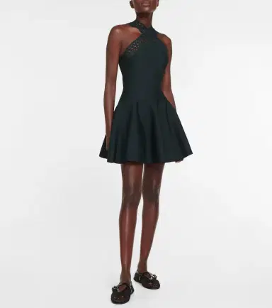 Alaïa Alaïa Vienne minidress | Thumbnail 3 Alaïa Alaïa Vienne minidress | Thumbnail 3