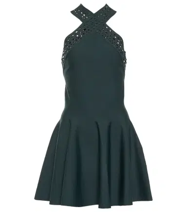 Alaïa Alaïa Vienne minidress | Thumbnail 1 Alaïa Alaïa Vienne minidress | Thumbnail 1