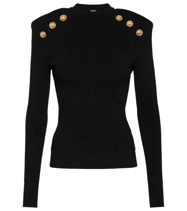 Embellished knit sweater Embellished knit sweater