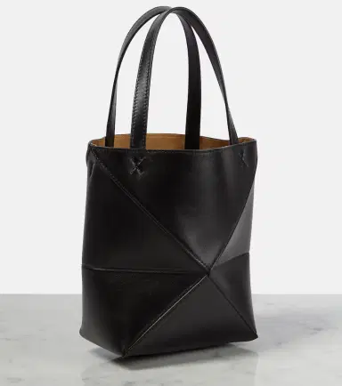 Loewe Puzzle Fold Mini leather tote bag | Thumbnail 2 Loewe Puzzle Fold Mini leather tote bag | Thumbnail 2