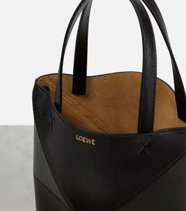 Loewe Puzzle Fold Mini leather tote bag | Thumbnail 3 Loewe Puzzle Fold Mini leather tote bag | Thumbnail 3