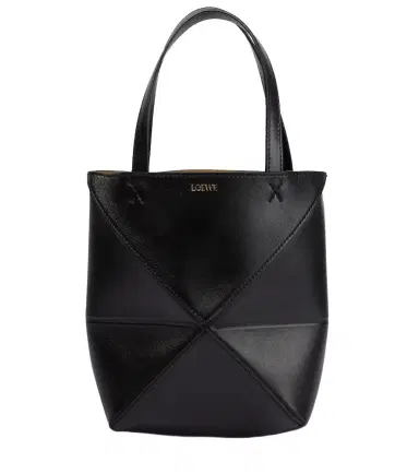 Loewe Puzzle Fold Mini leather tote bag | Thumbnail 1 Loewe Puzzle Fold Mini leather tote bag | Thumbnail 1
