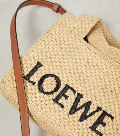 Loewe Paula's Ibiza logo raffia top-handle bag | Thumbnail 2 Loewe Paula's Ibiza logo raffia top-handle bag | Thumbnail 2
